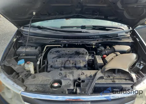 2013 Honda Odyssey Touring from USA, damaged, VIN 5FNRL5H91DB018514